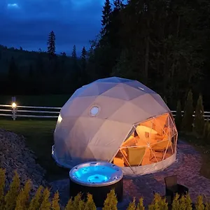  Luksusowy namiot Mountain Glamp & Jacuzzi Polska